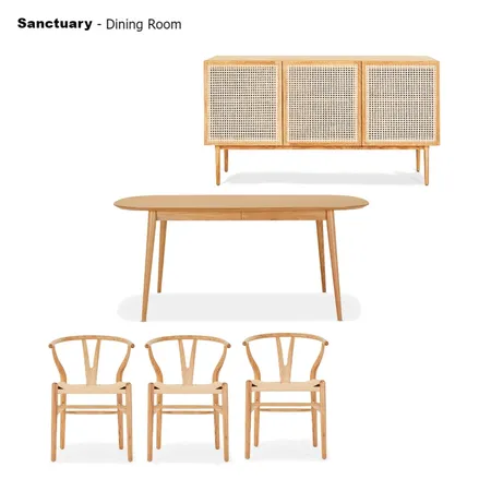 Sanctuary - Dining Room Interior Design Mood Board by ingmd002 on Style Sourcebook