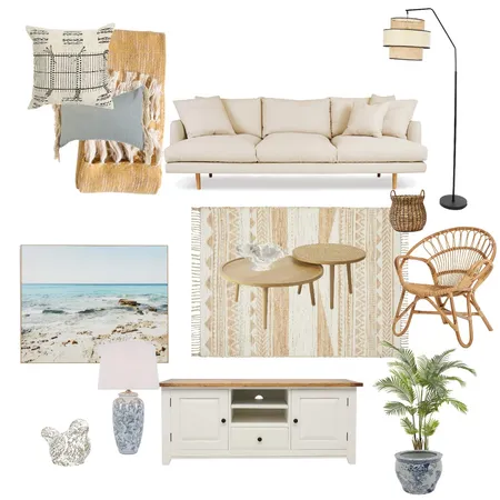 Coastal Living Room Interior Design Mood Board by catie2020 on Style Sourcebook