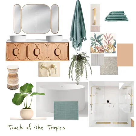 Bathroom Module 3 final Interior Design Mood Board by DaniWebster on Style Sourcebook