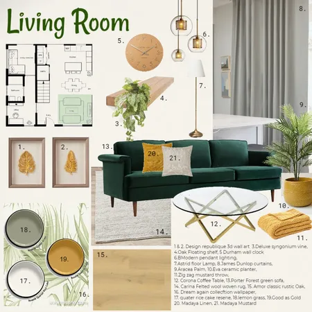 Living room Interior Design Mood Board by amylouise27 on Style Sourcebook