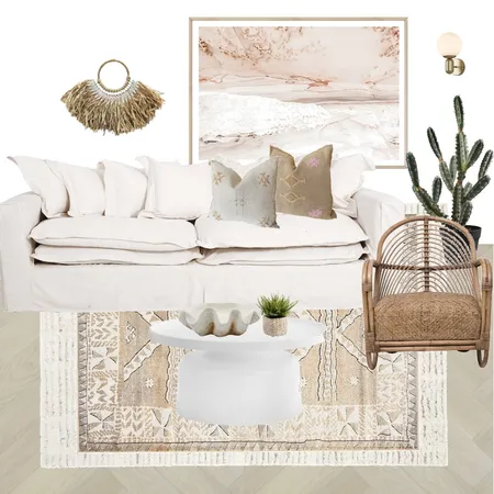 Modern boho living 1 Interior Design Mood Board by Collected Home Interiors on Style Sourcebook