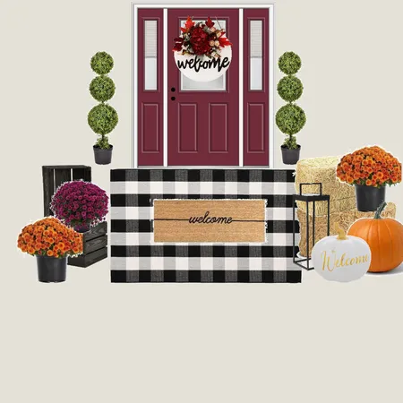 Claudia Front Door Interior Design Mood Board by RepurposedByDesign on Style Sourcebook