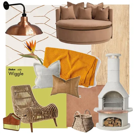 Mojave Desert Living Room Interior Design Mood Board by Lauren Thompson on Style Sourcebook