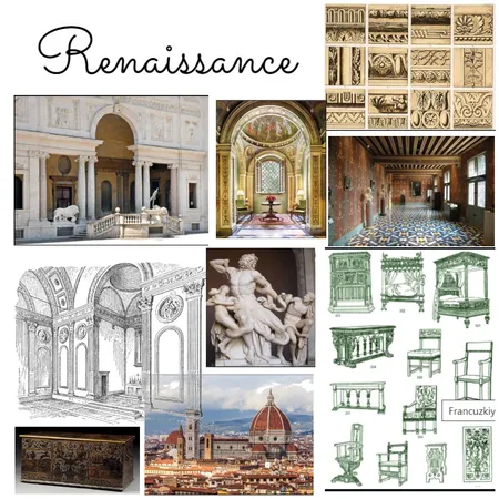 Reneissance Interior Design Mood Board by Anastasitri on Style Sourcebook