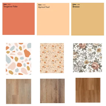 orange colour scheme Interior Design Mood Board by EJR Interiors on Style Sourcebook