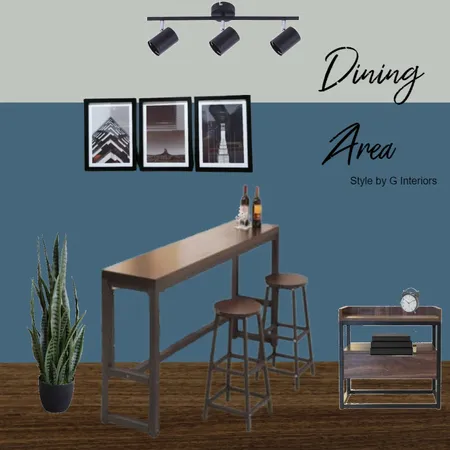 Dining Area Man Cave Interior Design Mood Board by Gia123 on Style Sourcebook