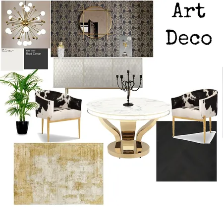 Art Deco 1 Interior Design Mood Board by jacqui@medicationtours.com on Style Sourcebook