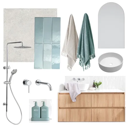 Ensuite Interior Design Mood Board by aneville on Style Sourcebook