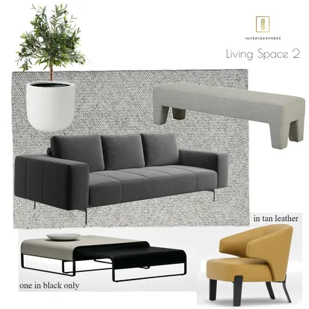 Living Space 2 Interior Design Mood Board by jvissaritis on Style Sourcebook