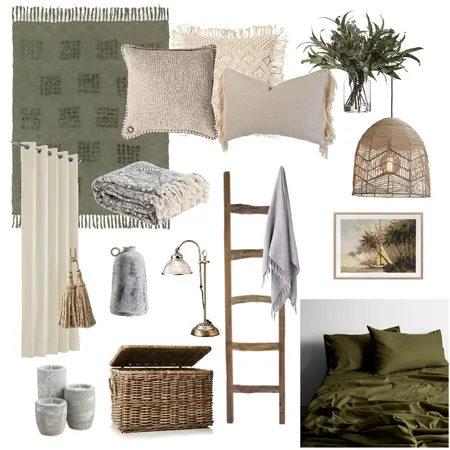 Farmhouse Bedroom Interior Design Mood Board by lauriexxoo on Style Sourcebook