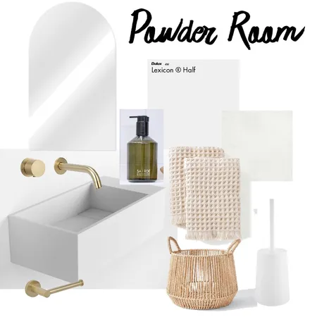 Powder Room Interior Design Mood Board by lmw1991 on Style Sourcebook