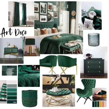 Art Deco Interior Design Mood Board by Shajulu on Style Sourcebook