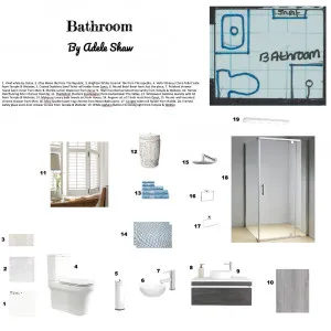 Bathroom Interior Design Mood Board by Adele Shaw on Style Sourcebook