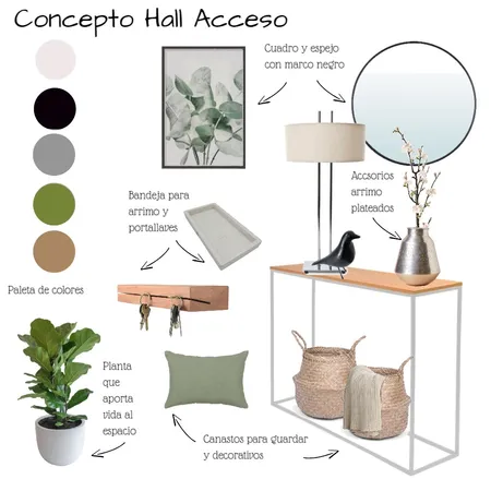 concepto Hall acceso Interior Design Mood Board by caropieper on Style Sourcebook