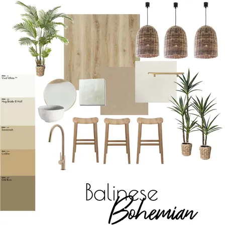 Balinese Bohemian Kitchen Interior Design Mood Board by staciviers on Style Sourcebook
