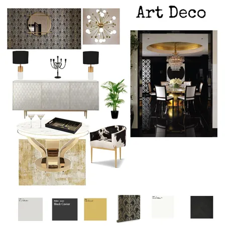 Art Deco Interior Design Mood Board by jacqui@medicationtours.com on Style Sourcebook