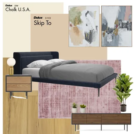 Guest Bedroom Interior Design Mood Board by GabrielaGC on Style Sourcebook