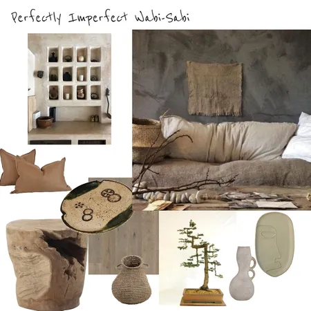 Modern Wabi Sabi Interior Design Mood Board by shivanagould on Style Sourcebook