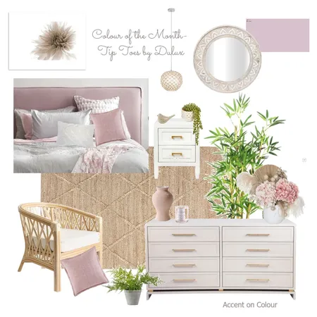 Tip Toes Colour of the month Sept 2021 Interior Design Mood Board by Accent on Colour on Style Sourcebook