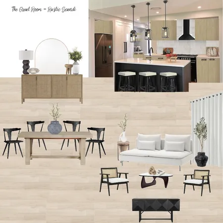 The Great Room - Rustic Scandi 3 Interior Design Mood Board by Casa Macadamia on Style Sourcebook