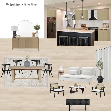 The Great Room - Rustic Scandi 4 Interior Design Mood Board by Casa Macadamia on Style Sourcebook