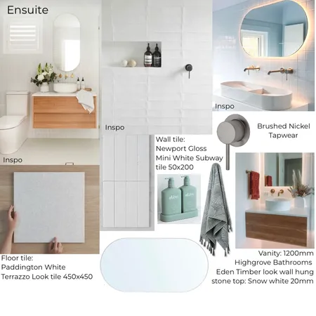 Ensuite Interior Design Mood Board by Ebcocopops on Style Sourcebook