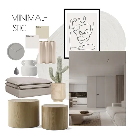 Minimalistic Interior Design Mood Board by nicoleruxton on Style Sourcebook