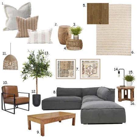 Living Room Interior Design Mood Board by Kayla Blom on Style Sourcebook