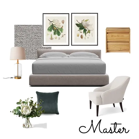 Chris & Ray Master Interior Design Mood Board by Boutique Yellow Interior Decoration & Design on Style Sourcebook