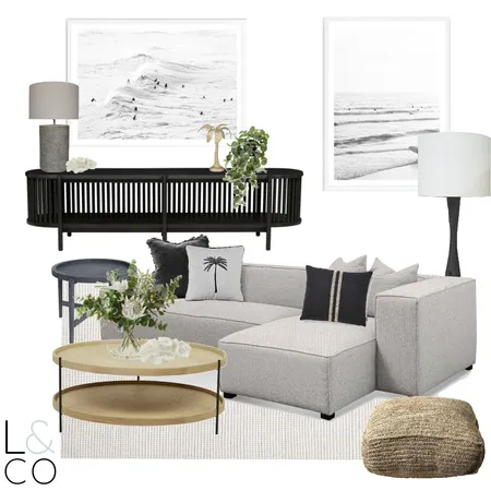 Bevnol Prose St Display Home - Theatre Room Concept 2 Interior Design Mood Board by Linden & Co Interiors on Style Sourcebook