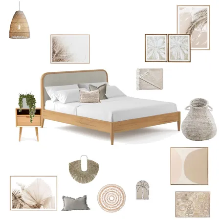 Neutral bedroom Interior Design Mood Board by Hails on Style Sourcebook