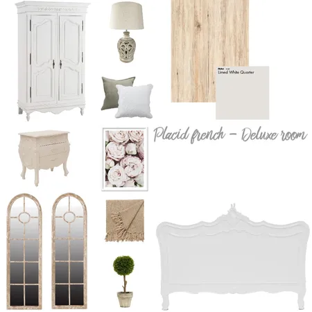 deluxe room - French provincial Interior Design Mood Board by Lauracastaño on Style Sourcebook