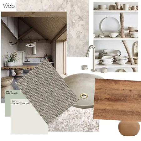 Module 3 - Wabi Sabi Interior Design Mood Board by GStrange on Style Sourcebook