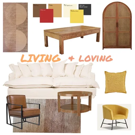 living room Interior Design Mood Board by leanne.nuen@gmail.com on Style Sourcebook
