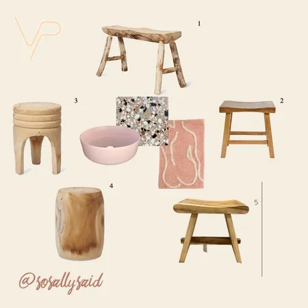 VUE Stools Interior Design Mood Board by So Sally Said on Style Sourcebook