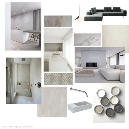 Minimalist Interior Design Mood Board by yvettewenn on Style Sourcebook