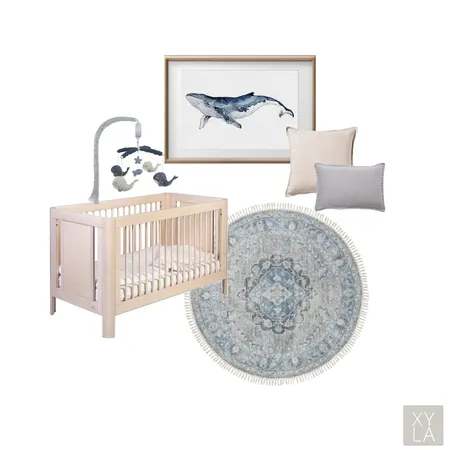 Calming Nursery Interior Design Mood Board by XYLA Interiors on Style Sourcebook