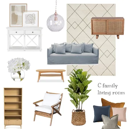 c family living room Interior Design Mood Board by dana.ratovsky@gmail.com on Style Sourcebook