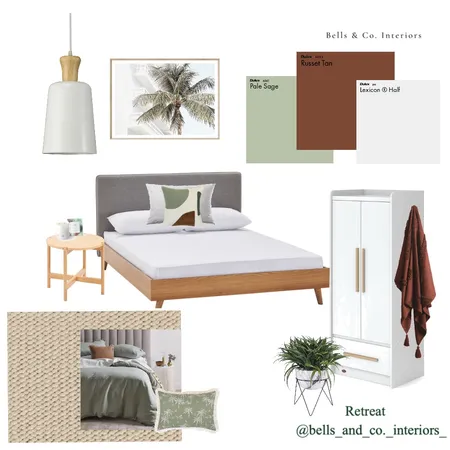 Retreat Interior Design Mood Board by Bells & Co. Interiors on Style Sourcebook