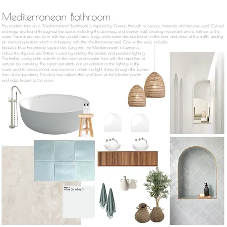 Mediterranean Interior Design Mood Board by mardi.gibson@hotmail.com on Style Sourcebook