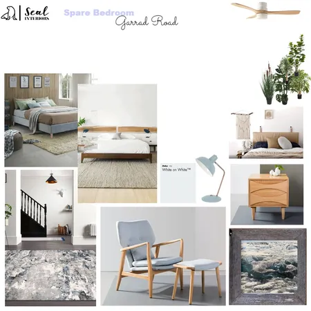 Garrad Road Spare Bedroom Interior Design Mood Board by Seal Interiors on Style Sourcebook