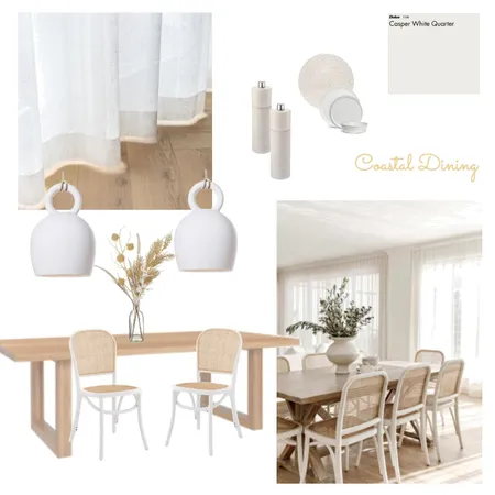 Coastal Dining Room Interior Design Mood Board by Erin Smith on Style Sourcebook