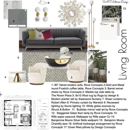 Module 9-4 Mood boards Interior Design Mood Board by tameishisusan on Style Sourcebook