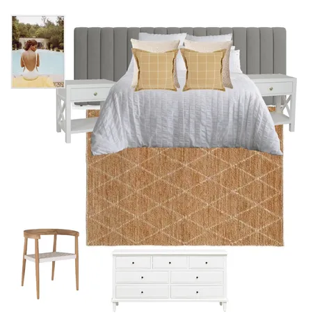 Palm Ave Master Bedroom Interior Design Mood Board by Insta-Styled on Style Sourcebook