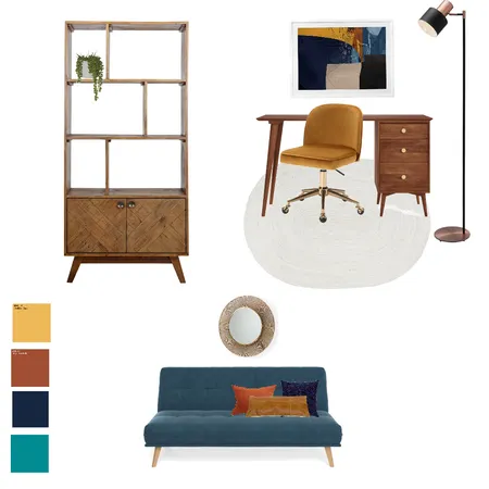 Mid Century Modern Interior Design Mood Board by bellla on Style Sourcebook