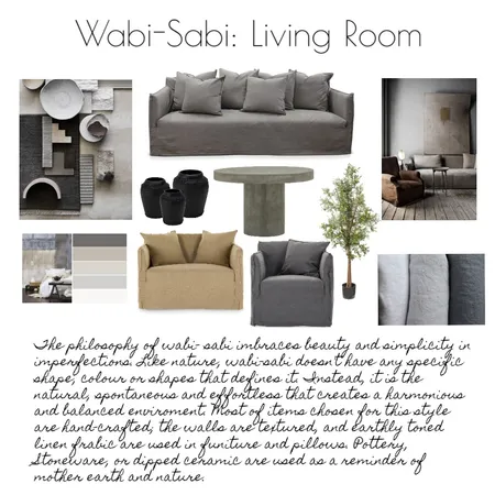 WABI-SABIT MOOD BOARD Interior Design Mood Board by peiforrest on Style Sourcebook