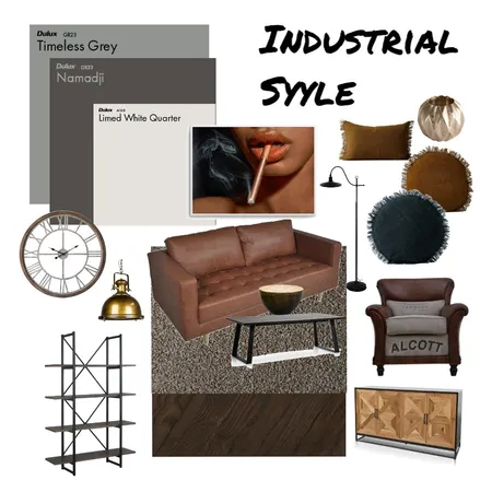 industrial Interior Design Mood Board by Harford Jo Interiors on Style Sourcebook
