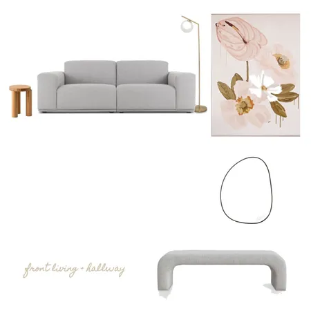 front living + hallway Interior Design Mood Board by maryngyn on Style Sourcebook