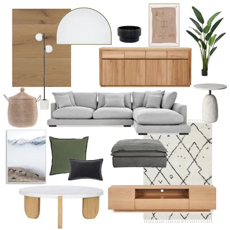 LOUNGE ROOM Interior Design Mood Board by KIRBYL on Style Sourcebook