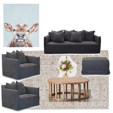 Lounge Room Interior Design Mood Board by Emma Vesper on Style Sourcebook